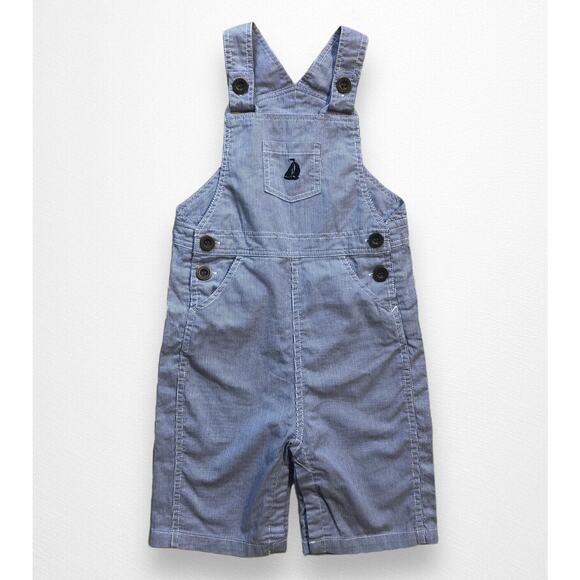 JoJo Maman Bebe Sailboat Overalls, Size 18-24 Months - Picture 8 of 8
